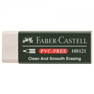 Faber-castell 188121 goma plástico blanco 1 pieza(s)
