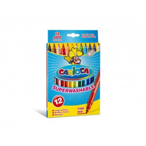 Caja 12 rotuladores colores joy carioca 40614