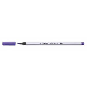 Rotulador punta fibra pincel pen 68 brush violeta stabilo 568/55