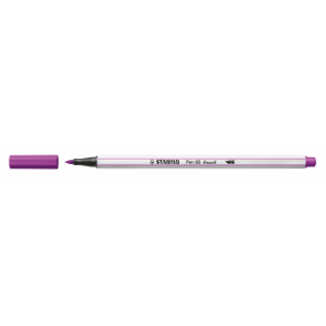 Rotulador punta fibra pincel pen 68 brush lila stabilo 568/58