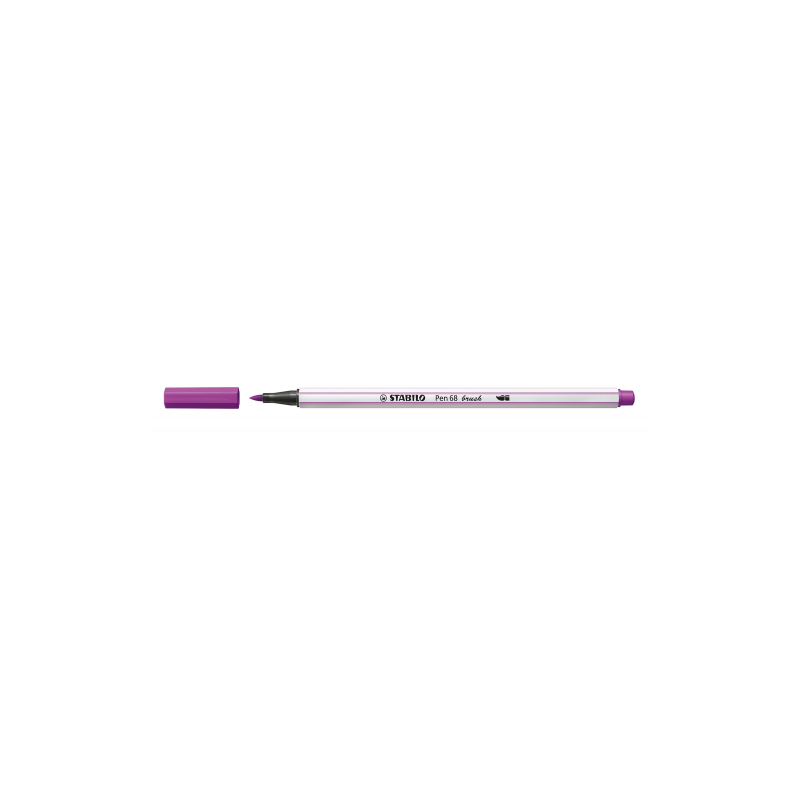 Rotulador punta fibra pincel pen 68 brush lila stabilo 568/58 Rotulador punta fibra pincel pen 68 brush lila stabilo 568/58