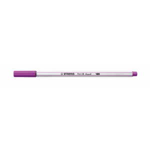 Rotulador punta fibra pincel pen 68 brush lila stabilo 568/58