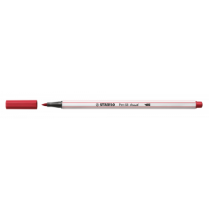 Rotulador punta fibra pincel pen 68 brush rojo oscuro stabilo 568/50