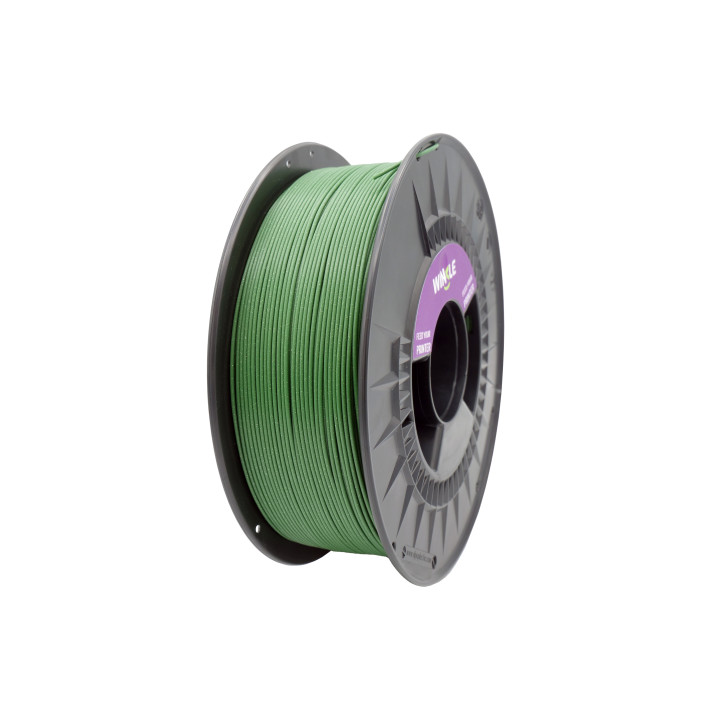 PLA-HD WINKLE 1.75 MM VERDE CON PARTICULAS (GLOW ARMY) 1KG