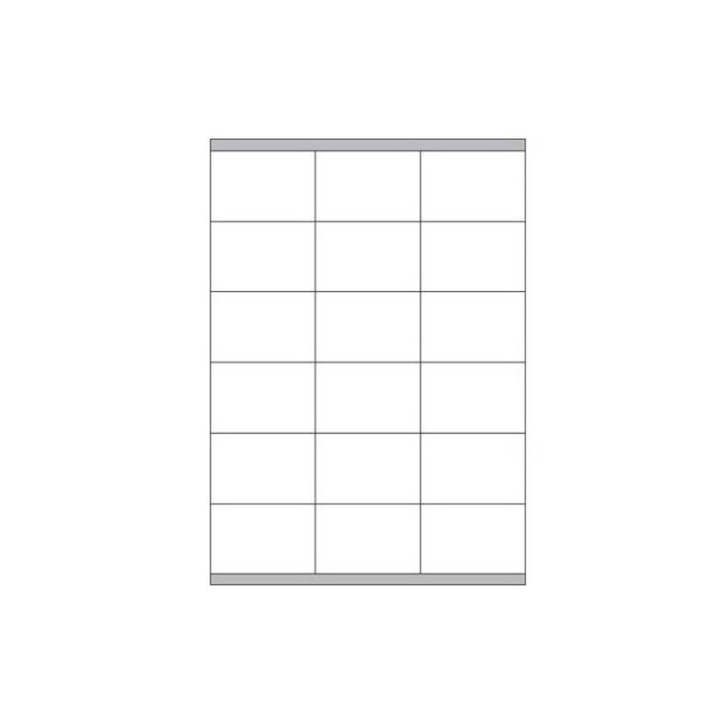 Caja 100 hojas etiquetas blancas con márgenes-láser/inyección de tinta/fotocopiadoras-70x48 mm megastar lp4ms-7048 Caja 100 hojas etiquetas blancas con márgenes-láser/inyección de tinta/fotocopiadoras-70x48 mm megastar lp4ms-7048