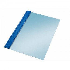 Caja 50 dosiers fastener pvc formato folio color azul esselte 13206