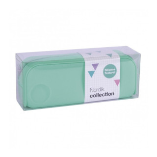 Apli Estuche de Silicona Nordik Collection - Tacto Suave - Cremallera - Flexible y Moldeable - Resistente al Agua - Facil de Li