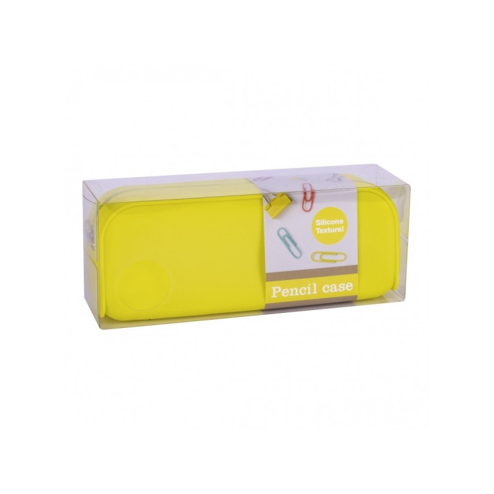 Apli Estuche de Silicona Fluor Collection - Tacto Suave - Cremallera - Flexible y Moldeable - Resistente al Agua - Facil de Lim