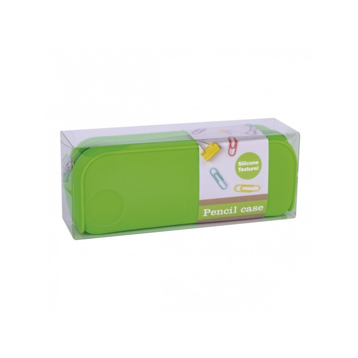 Apli Estuche de Silicona Fluor Collection - Tacto Suave - Cremallera - Flexible y Moldeable - Resistente al Agua - Facil de Lim