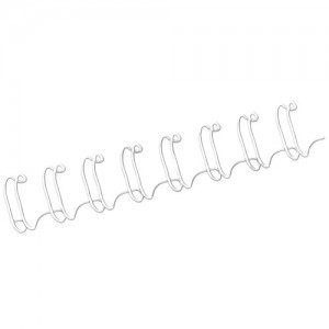 Pack 100 wires 6 mm. blanco fellowes 53215