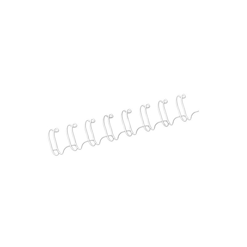 Pack 100 wires 6 mm. blanco fellowes 53215