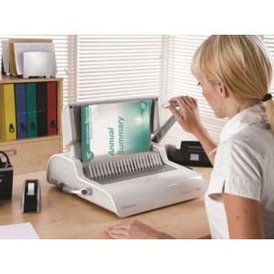 Encuadernadora canutillo plastico pulsar+ fellowes 5627601