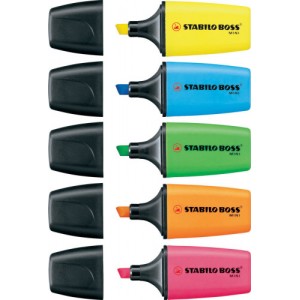 Stabilo boss mini marcador rosa