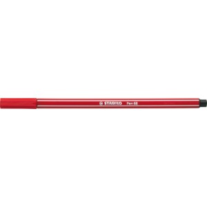 Rotulador punta fibra media 1mm. pen 68 marron stabilo 68/45