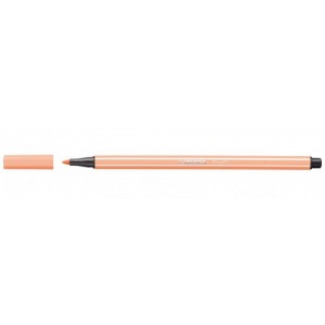 Rotulador punta fibra media 1mm. pen 68 carne claro stabilo 68/26