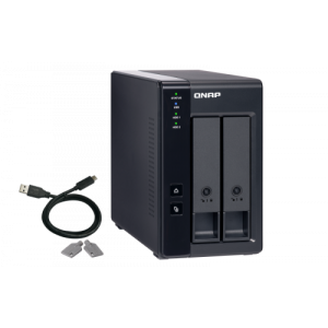 Qnap tr-002 unidad de disco multiple negro