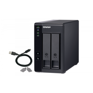 Qnap tr-002 unidad de disco multiple negro