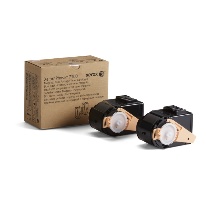 XEROX Phaser 7100 Toner Magenta (Pack 2)