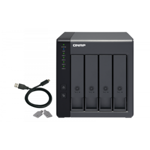 Qnap tr-004 unidad de disco multiple negro