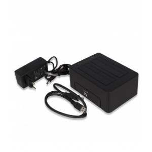 Ewent ew7014 base de conexión para disco duro negro
