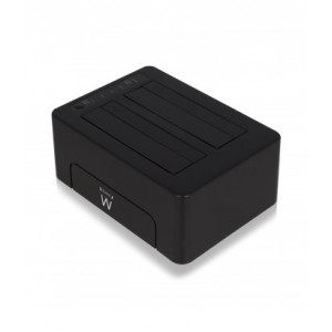 Ewent ew7014 base de conexión para disco duro negro