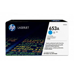Hp 653a toner hp653a cian (cf321a)