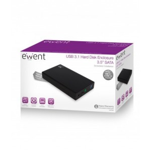 Ewent ew7056 caja para disco duro externo 3.5" caja de disco duro (hdd) negro
