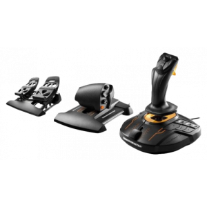 Thrustmaster t.16000m fcs flight pack palanca de mando mac