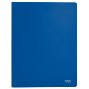 Carpeta polipropileno con 40 fundas a4 recycle azul leitz 46770035