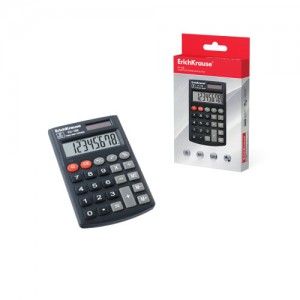 Calculadora de bolsillo pc-102 8digitos erich krause 40102