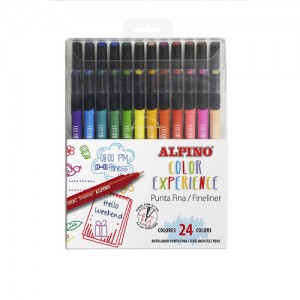 Alpino ar001039 rotulador fino multicolor 24 pieza(s)