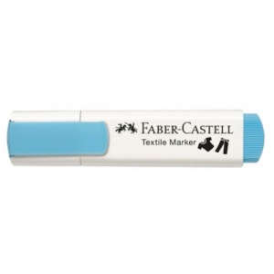 Blíster con 5 marcadores textiles colores baby-party faber castell 159530