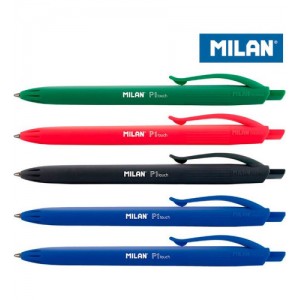 Blíster 5 bolígrafos p1 touch (2 azul