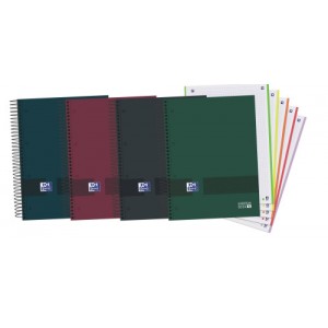 Cuaderno oxford & you europeanbook 5 multi a4+ t.extradura 120h 5x5 colores surtido neutros oxford 400159032