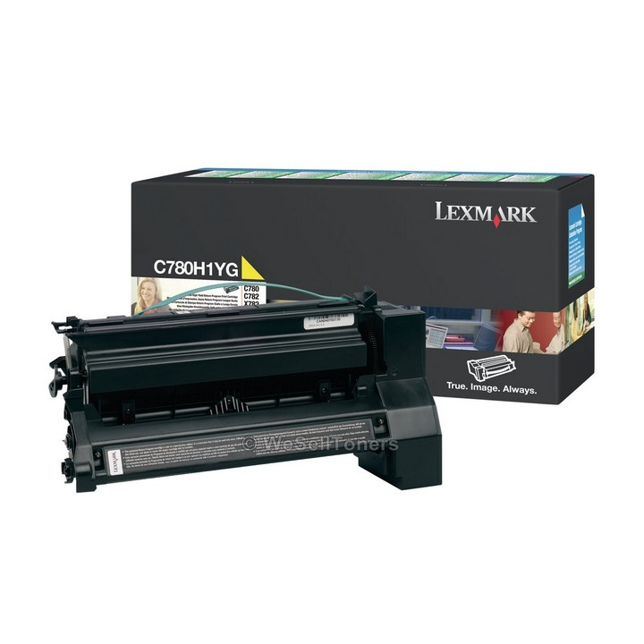LEXMARK C-780/C-782/X-782 Cartucho de impresion Amarillo retornable (10.000 pag.)