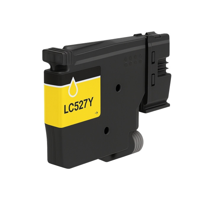 Brother LC527 Amarillo Cartucho de Tinta Pigmentada Generico - Reemplaza LC527Y