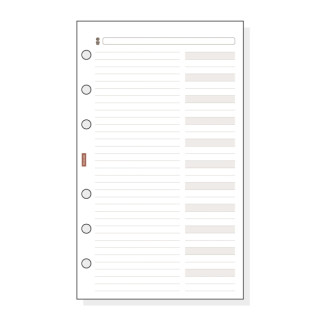 Finocam R454 Recambio Telefonico para Agendas Classic - Formato 400 - 91x5x152mm - Color Blanco