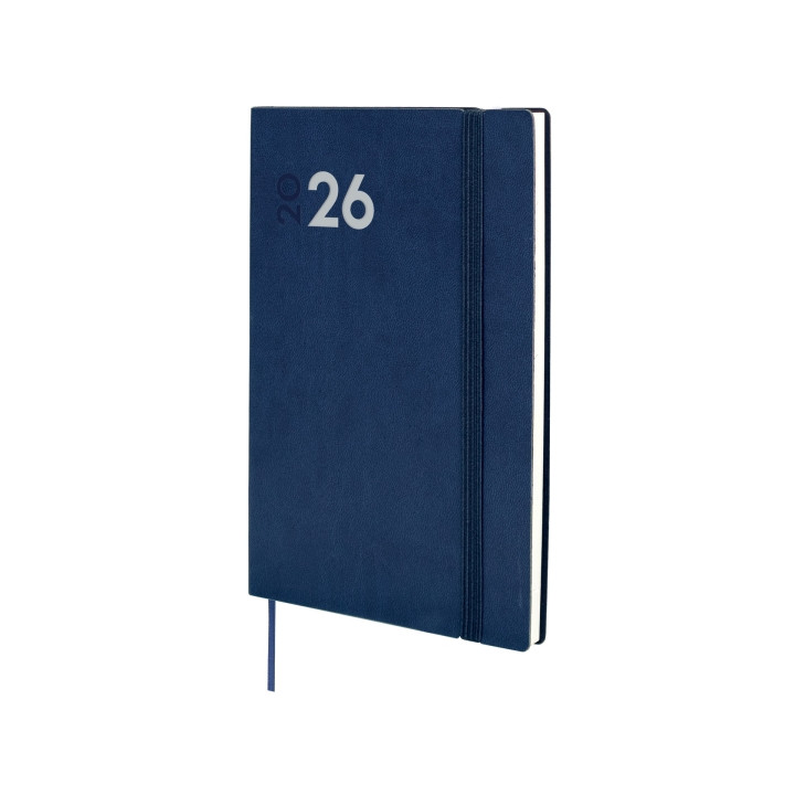 Finocam Dynamic Mara Agenda Profesional - Anual 2026 - Tapa Blanda - Cierre con Goma Elastica - Formato Y10 - 144x11x208mm - Se