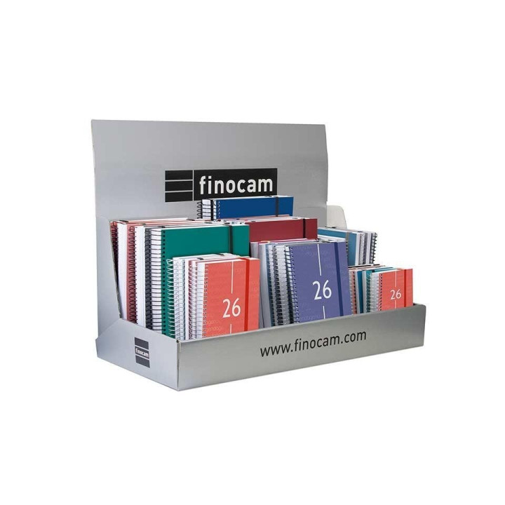 Finocam Pack de 45 Agendas Surtidas en Catalan - Anual 2026 - Color Surtidos
