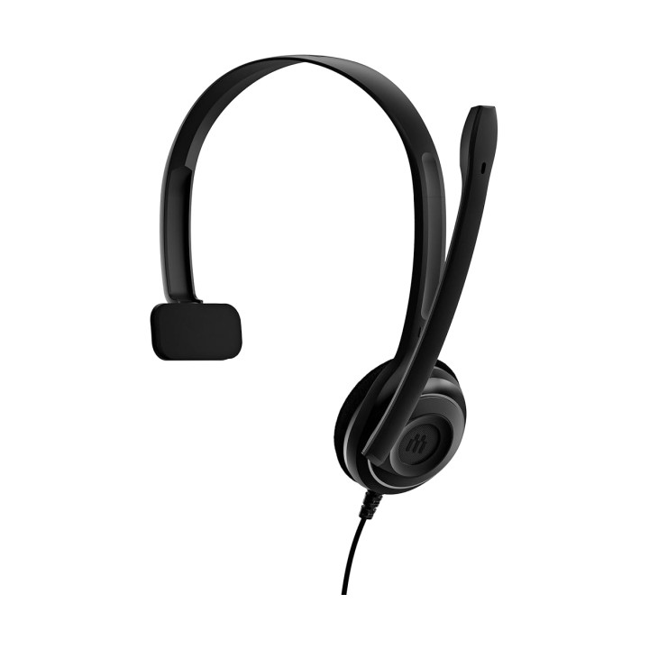 Epos PC 7 USB Auricular Monoaural con Microfono - Cable de 2m - Color Negro