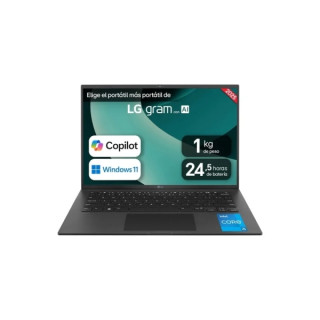 LG Gram 14Z90RU-G.AA55B Portatil 14" Intel Core I5-1334U - 16GB - 512GB SSD - Windows 11 Home - Color Negro - Teclado QWERTY (E