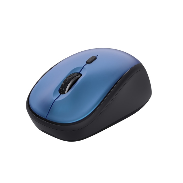 Trust Ivy+ Raton Inalambrico  - 1600dpi - Compacto - 12 Meses de Atonomia - Color Azul