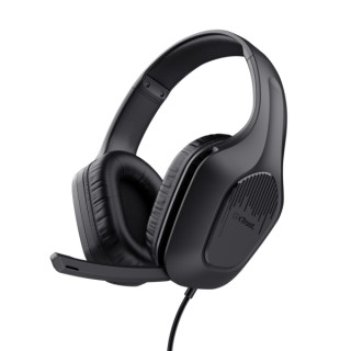 Trust GXT 415 Zirox Auriculares Gaming USB - Unidades de Altavoz 50mm - Cable 2m - Color Negro