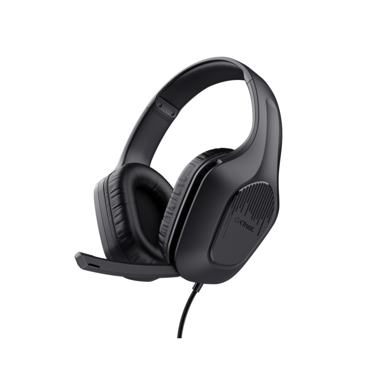 Trust GXT 415 Zirox Auriculares Gaming USB - Unidades de Altavoz 50mm - Cable 2m - Color Negro