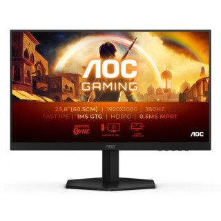 AOC 24G42E Monitor 23.8" LED FastIPS FHD 180Hz - Respuesta 1ms - HDMI