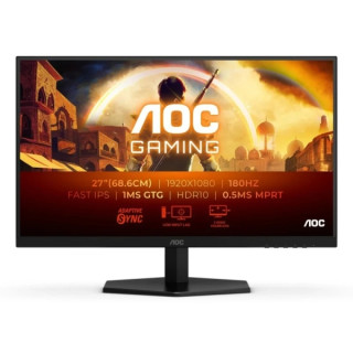 AOC 27G42E Monitor 27" LED FastIPS FHD 180Hz - Respuesta 1ms - HDMI