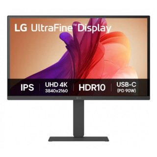LG Monitor LED 27" IPS UHD 4K 60Hz HDR 10 - Respuesta 5ms - Ajustable en Altura
