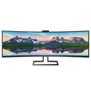 Philips P Line SuperWide 499P9H/00 Monitor 49" LED Curvo DWQHD 70Hz - Respuesta 5ms - Altavoces 10W - Ajustable en Altura