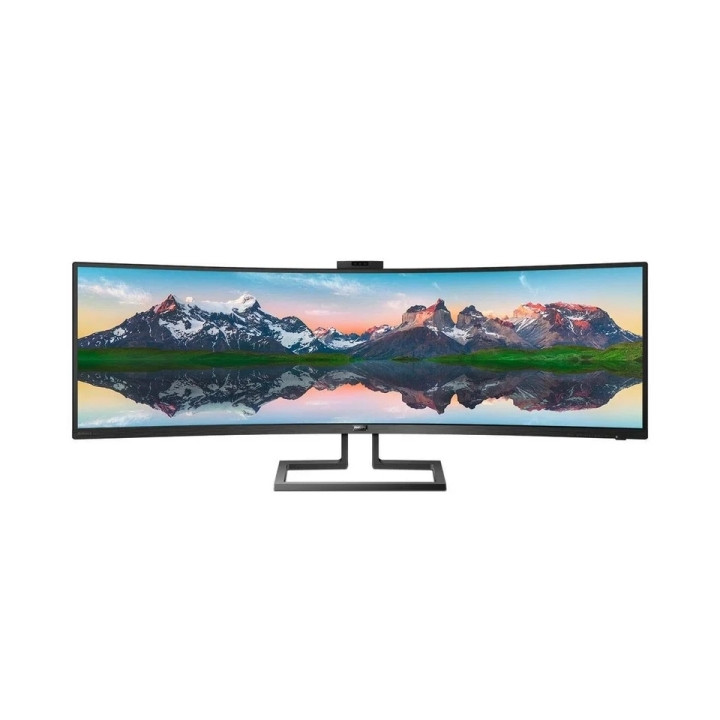 Philips P Line SuperWide 499P9H/00 Monitor 49" LED Curvo DWQHD 70Hz - Respuesta 5ms - Altavoces 10W - Ajustable en Altura
