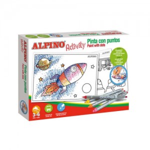 Set activity "pinto con puntos" alpino ac000002